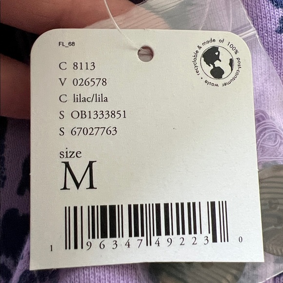 NWT Free People Women's West Coast Printed Ruby Jacket Purple Size Medium - Picture 8 of 9